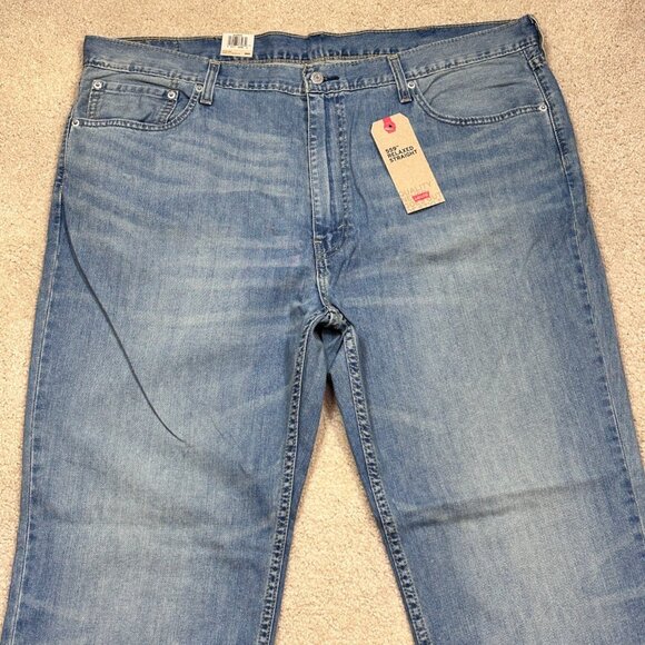 Levi’s 559 Men’s Relaxed Straight Jeans Medium Wash 44x34 Y2K Style NWT - Picture 5 of 10